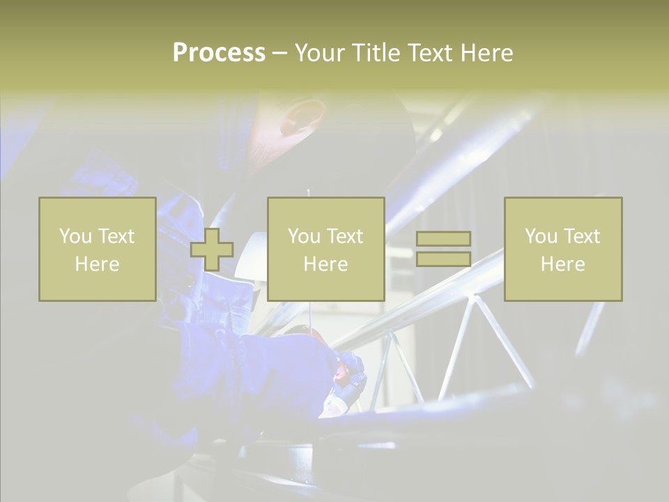 Blue Repair Profession PowerPoint Template