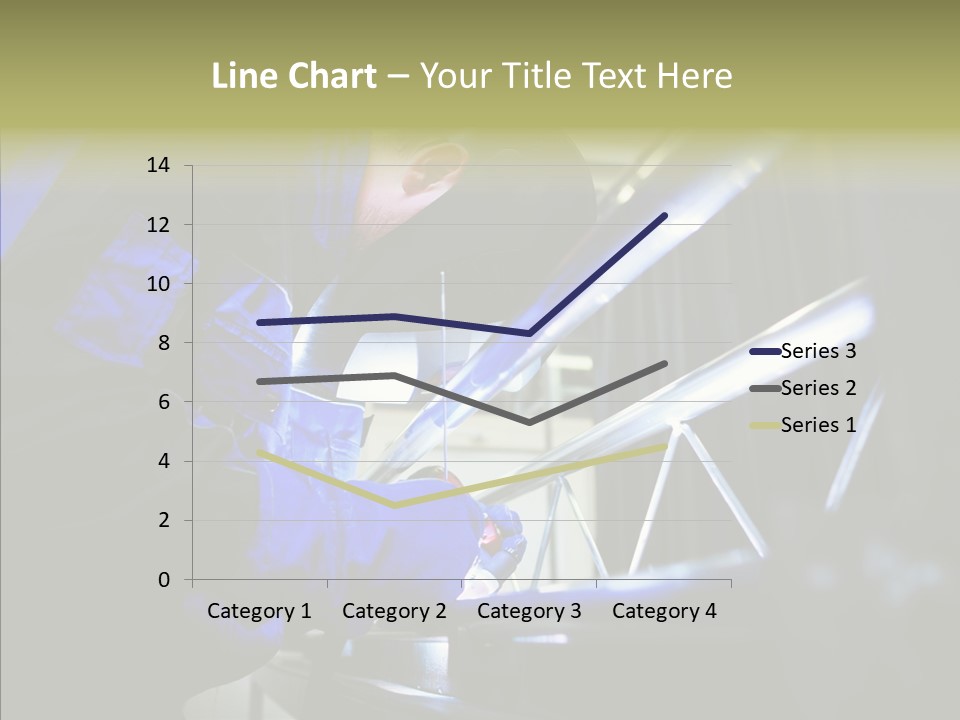 Blue Repair Profession PowerPoint Template