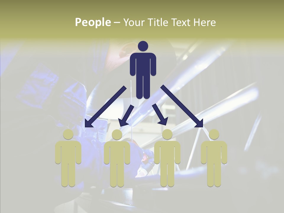 Blue Repair Profession PowerPoint Template