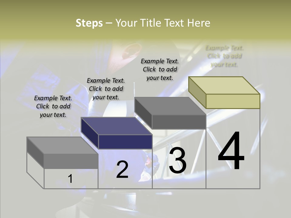 Blue Repair Profession PowerPoint Template