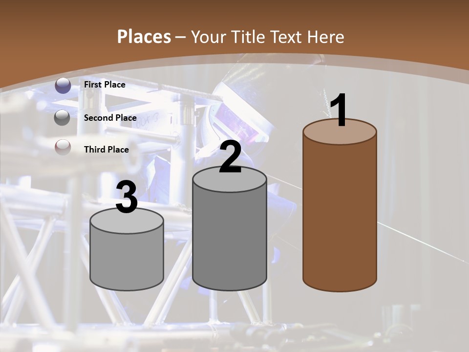 Tool Trained Helmet PowerPoint Template
