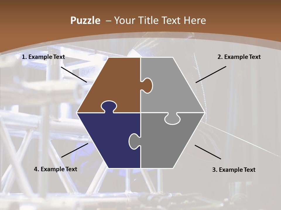Tool Trained Helmet PowerPoint Template