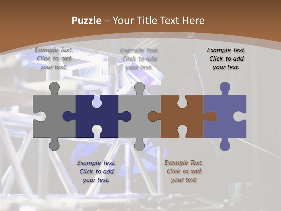 Tool Trained Helmet PowerPoint Template