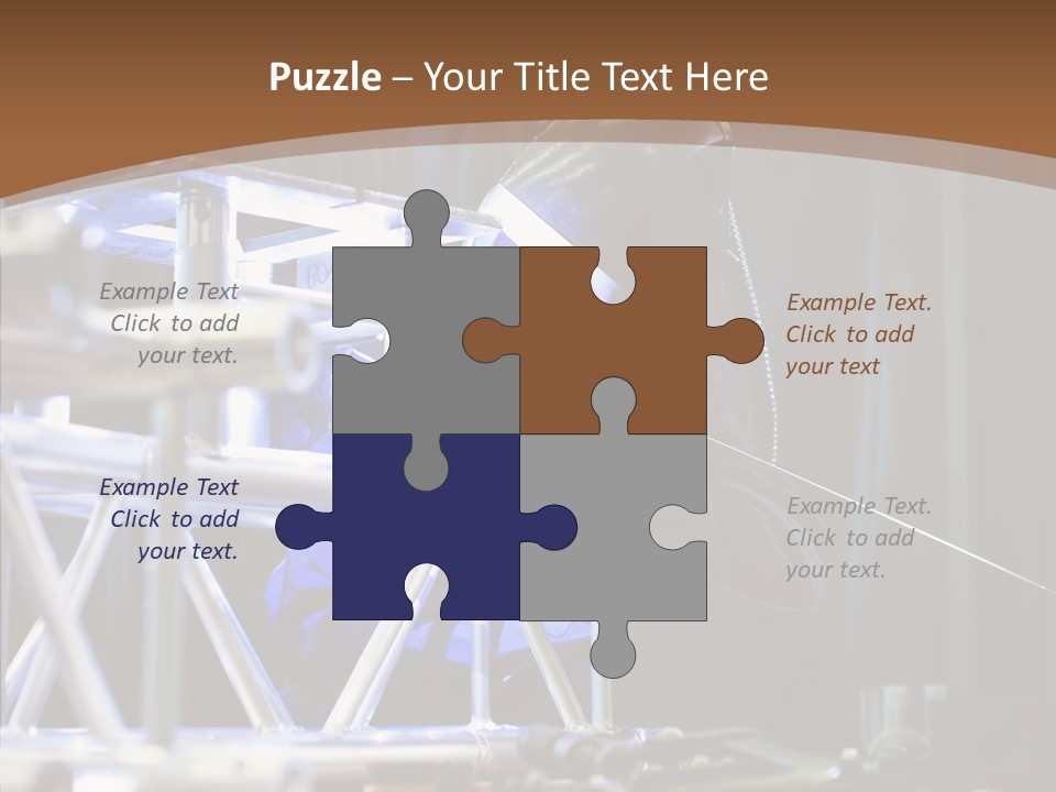 Tool Trained Helmet PowerPoint Template