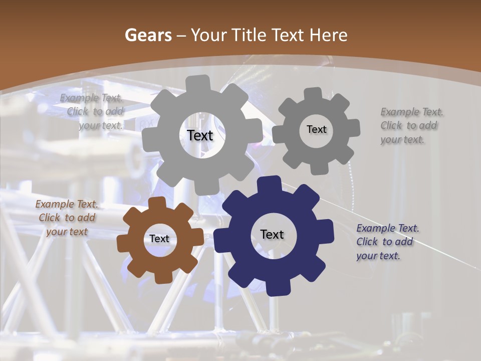 Tool Trained Helmet PowerPoint Template