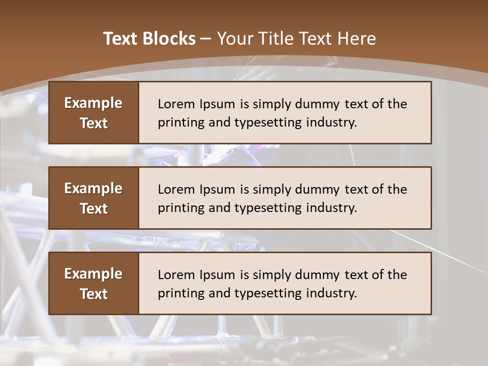 Tool Trained Helmet PowerPoint Template