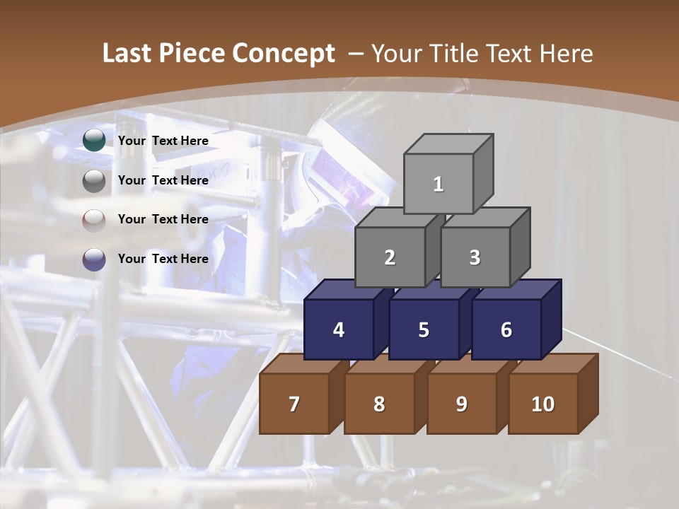 Tool Trained Helmet PowerPoint Template