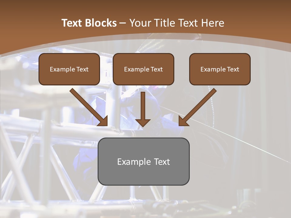 Tool Trained Helmet PowerPoint Template