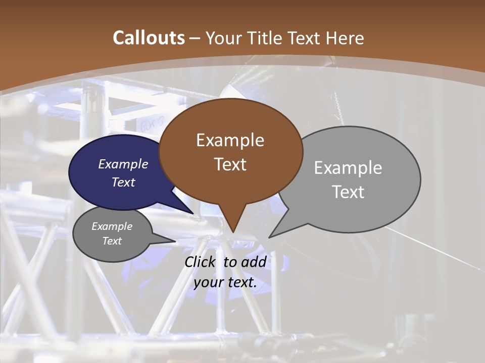 Tool Trained Helmet PowerPoint Template