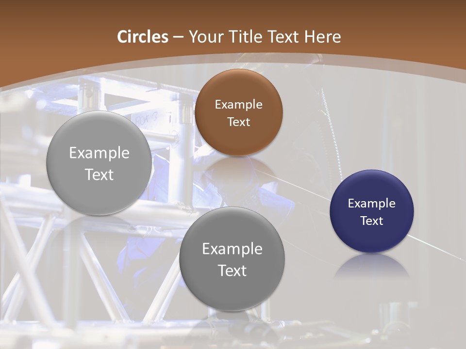 Tool Trained Helmet PowerPoint Template