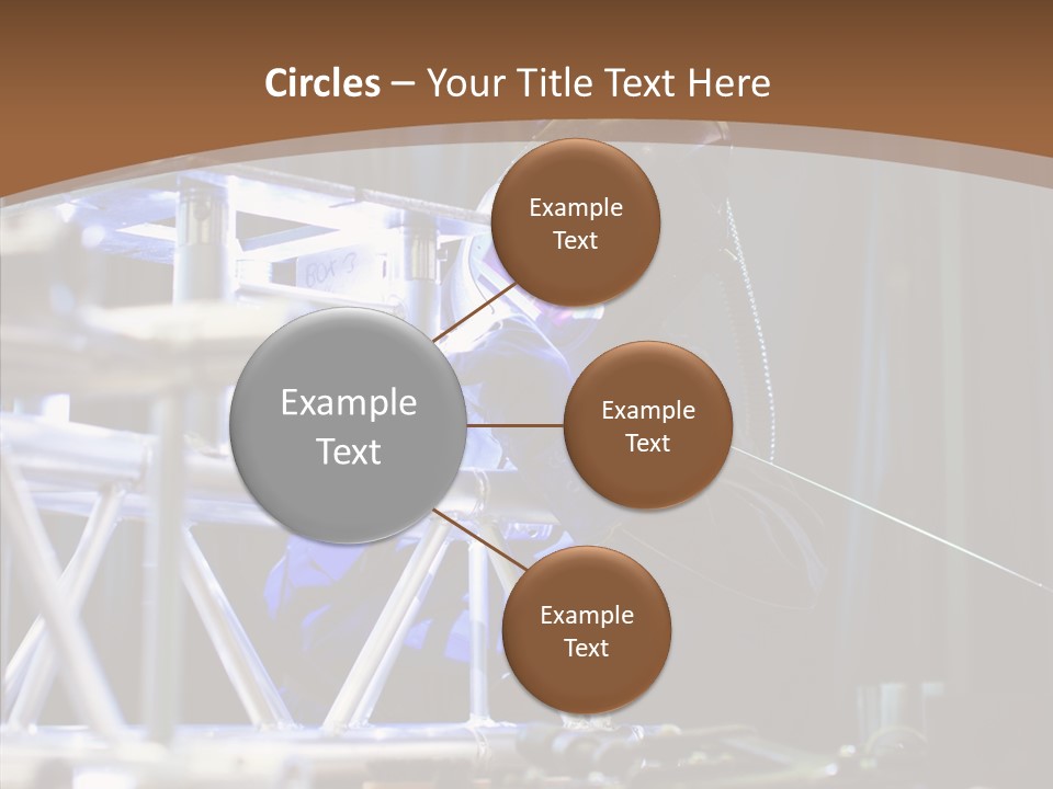 Tool Trained Helmet PowerPoint Template