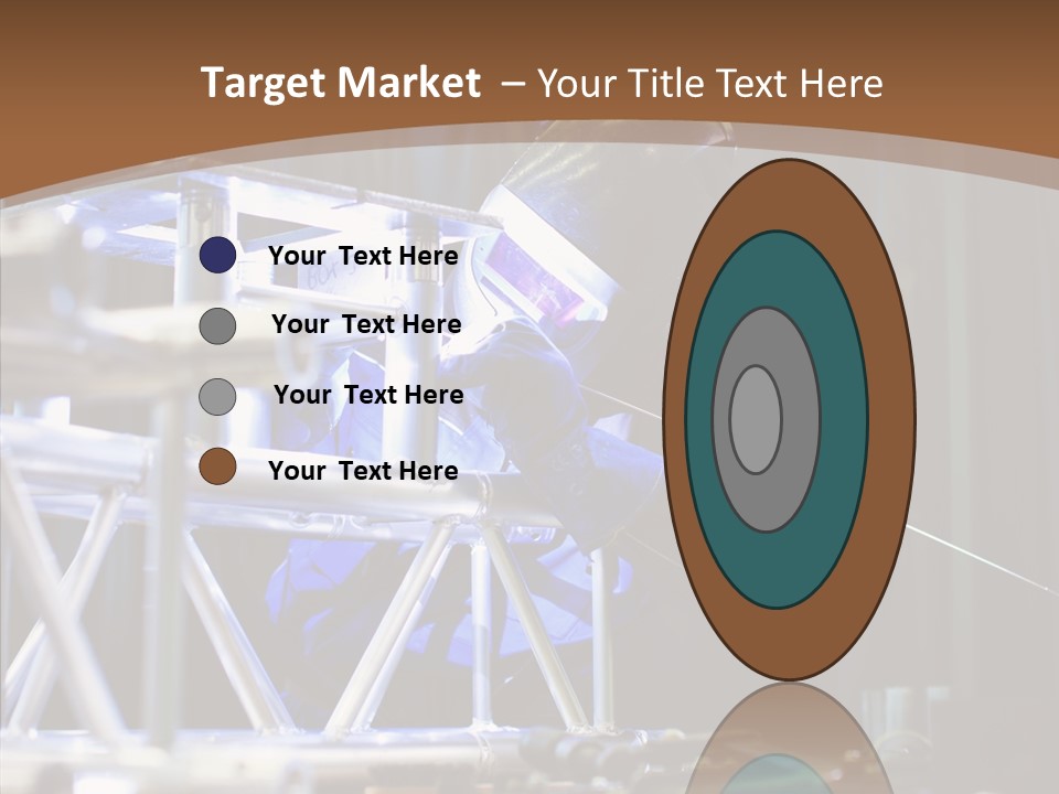 Tool Trained Helmet PowerPoint Template