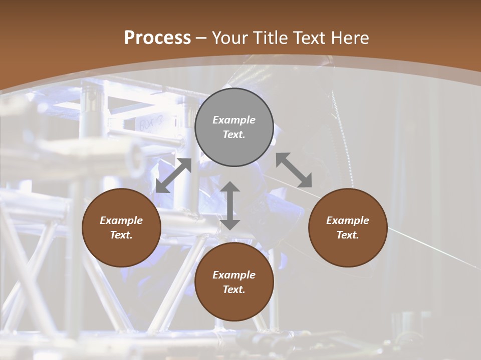 Tool Trained Helmet PowerPoint Template
