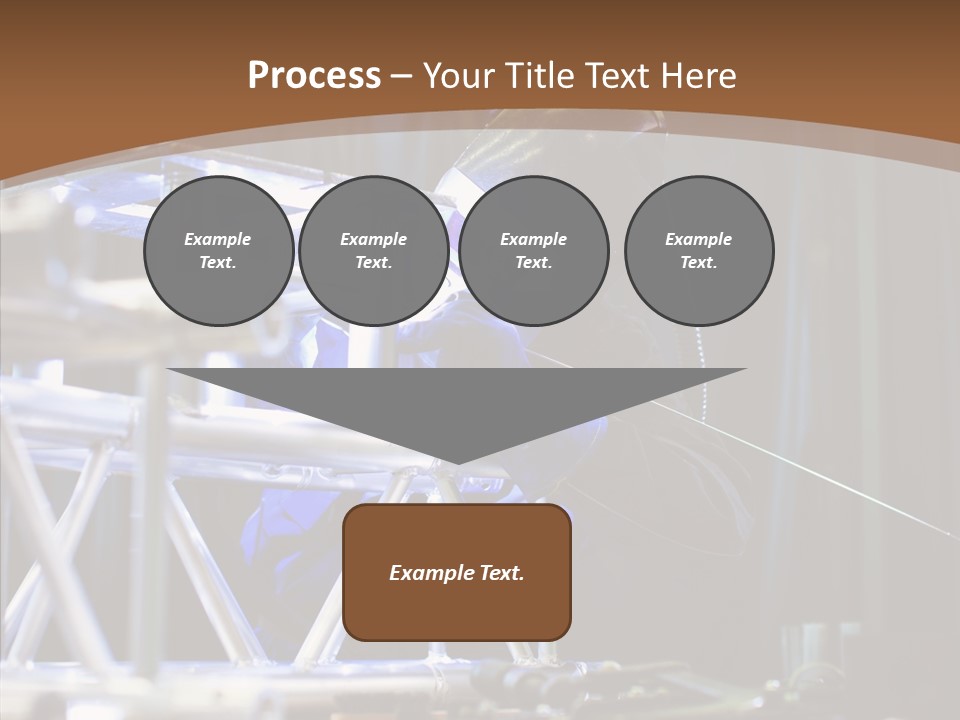Tool Trained Helmet PowerPoint Template