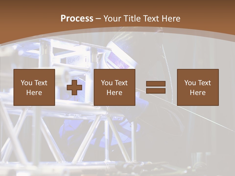 Tool Trained Helmet PowerPoint Template