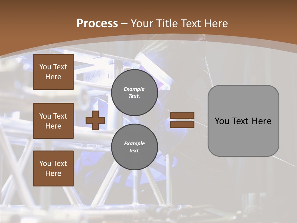 Tool Trained Helmet PowerPoint Template