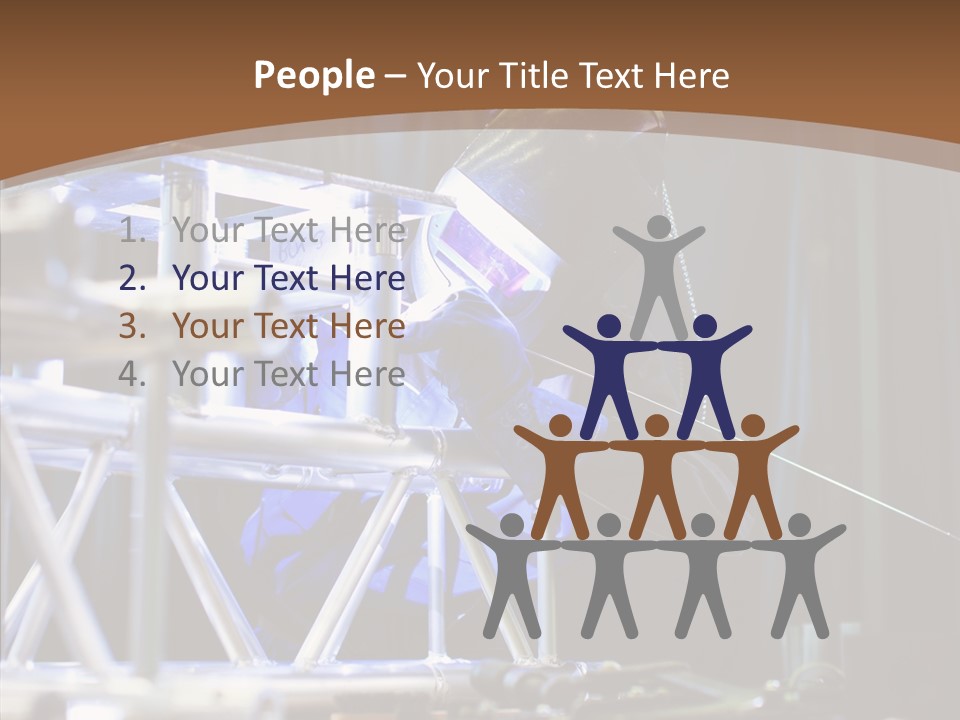 Tool Trained Helmet PowerPoint Template