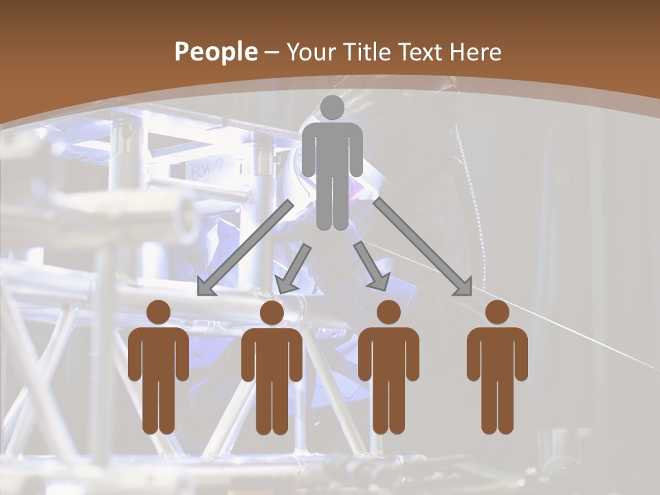 Tool Trained Helmet PowerPoint Template