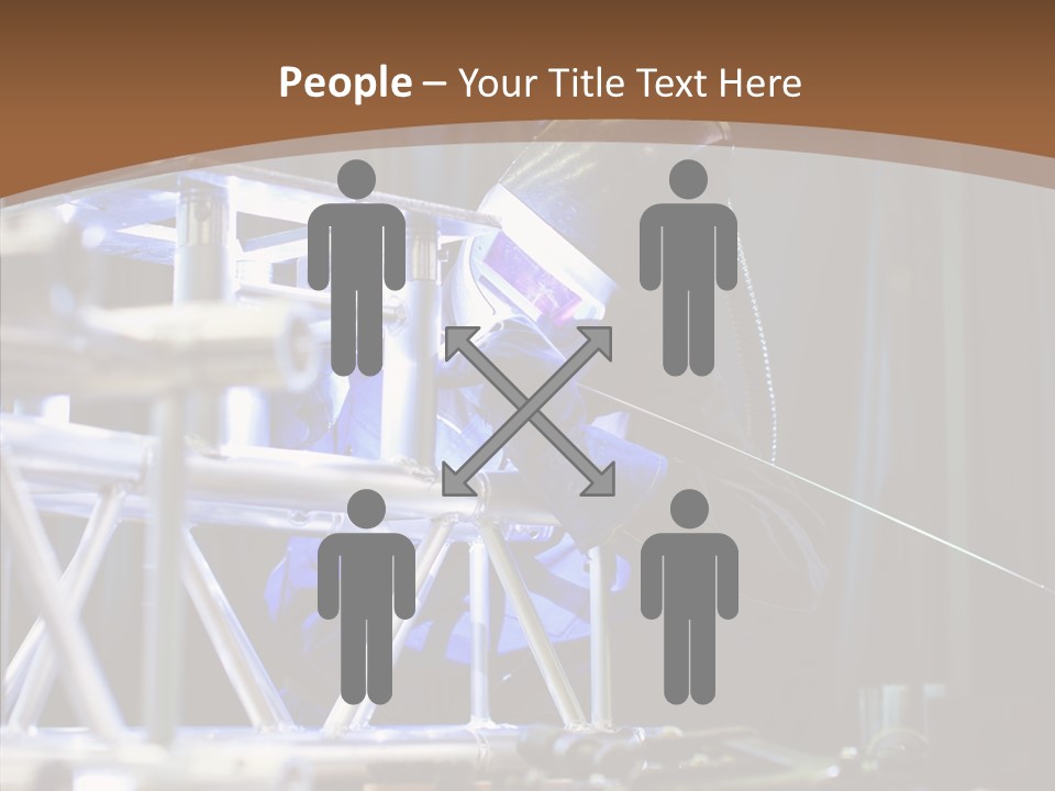 Tool Trained Helmet PowerPoint Template