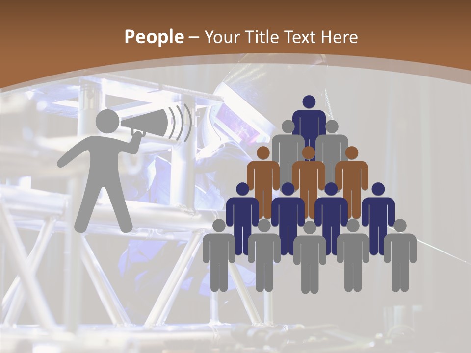 Tool Trained Helmet PowerPoint Template