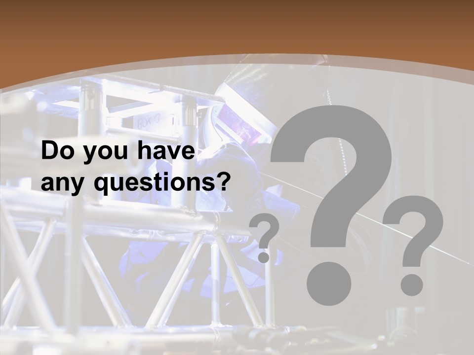 Tool Trained Helmet PowerPoint Template