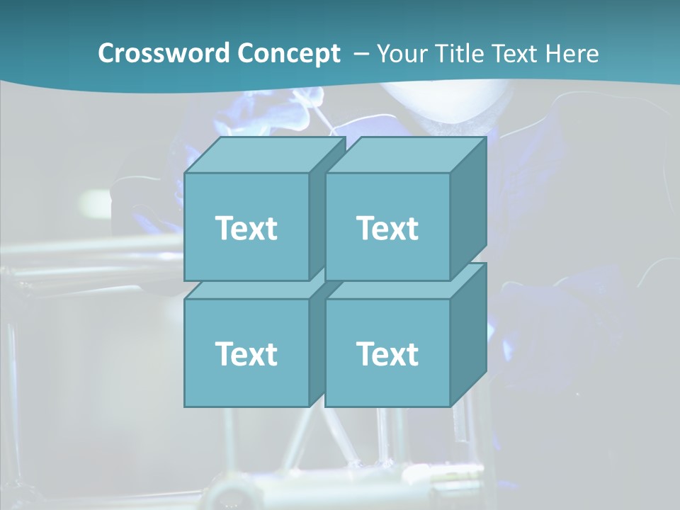 Shield Weld Tool PowerPoint Template