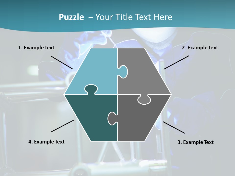 Shield Weld Tool PowerPoint Template