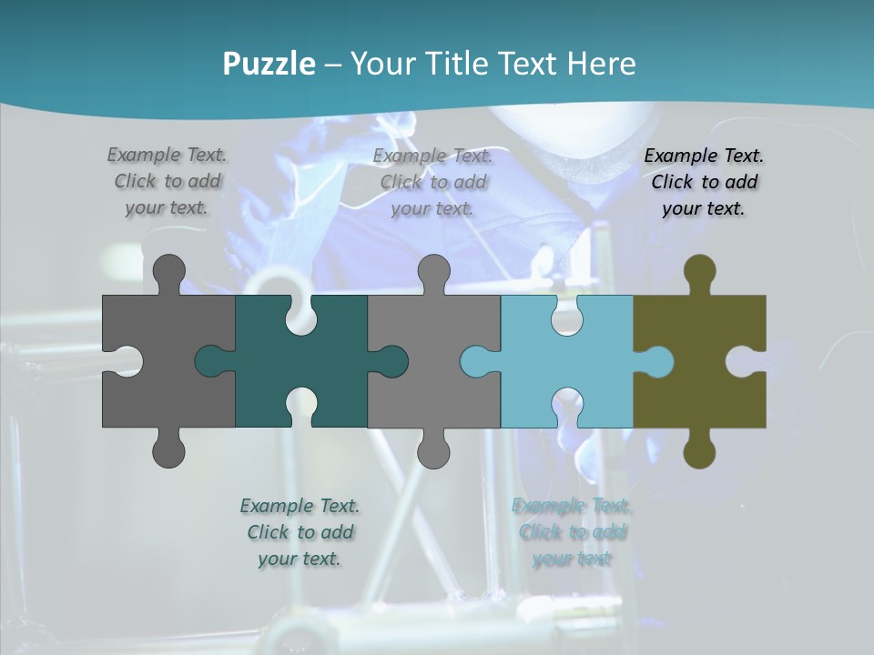 Shield Weld Tool PowerPoint Template