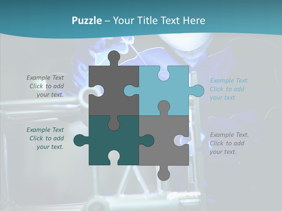 Shield Weld Tool PowerPoint Template