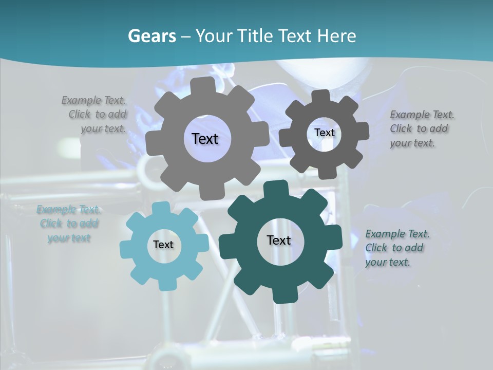 Shield Weld Tool PowerPoint Template