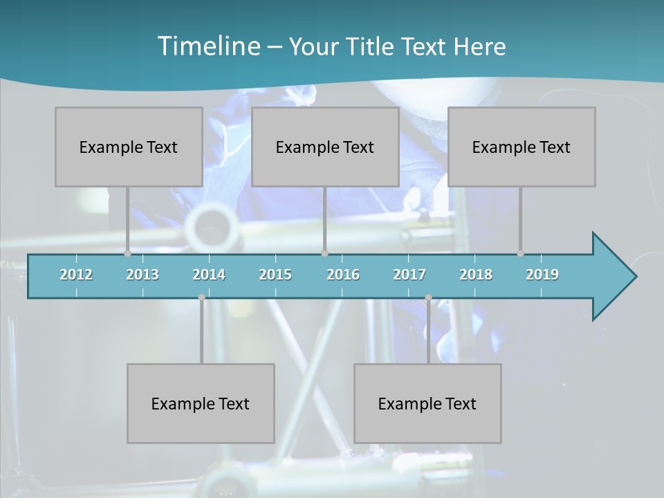 Shield Weld Tool PowerPoint Template
