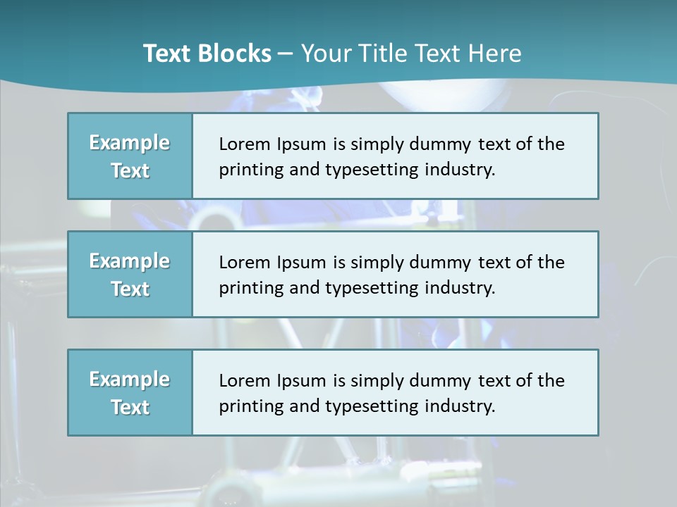 Shield Weld Tool PowerPoint Template