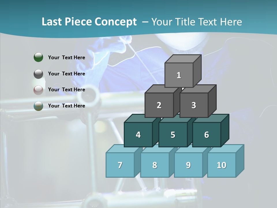 Shield Weld Tool PowerPoint Template