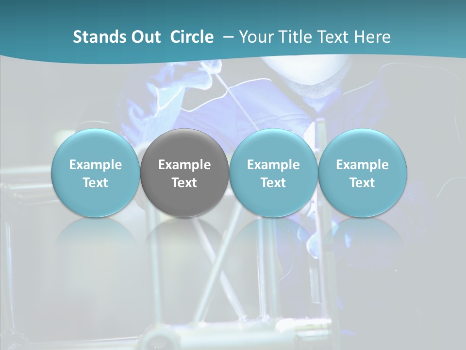 Shield Weld Tool PowerPoint Template