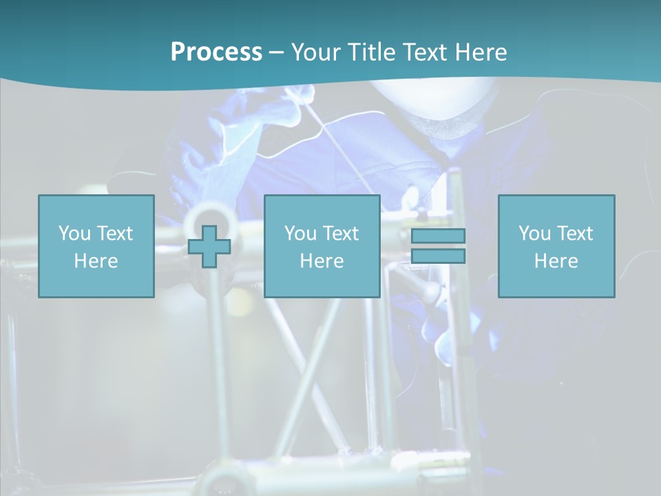 Shield Weld Tool PowerPoint Template
