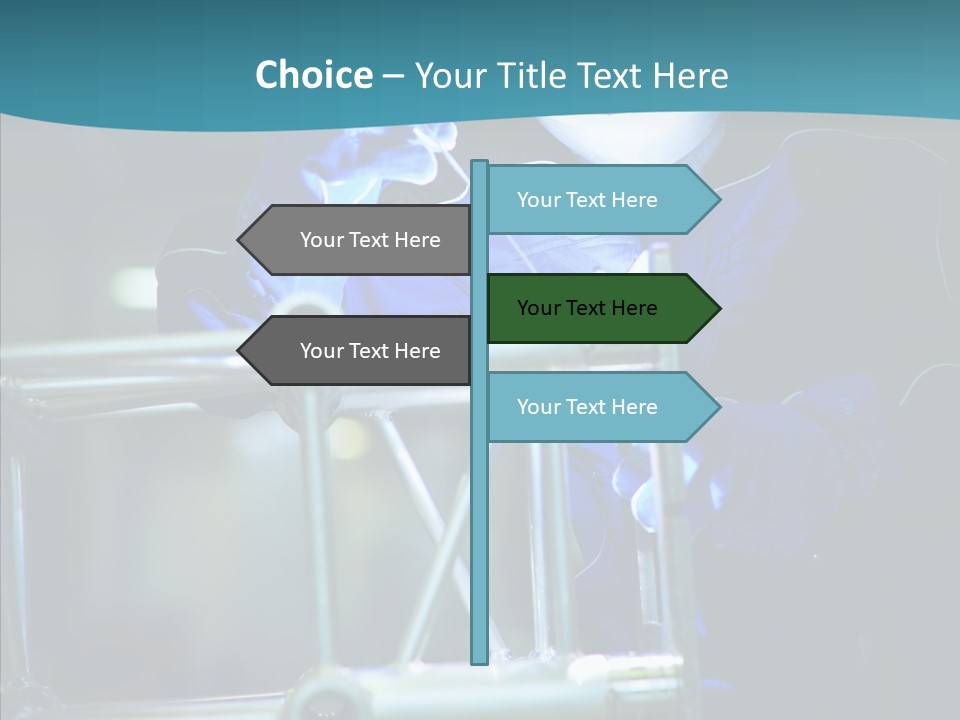 Shield Weld Tool PowerPoint Template