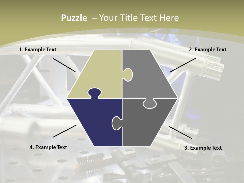 Laborer Helmet Steel PowerPoint Template