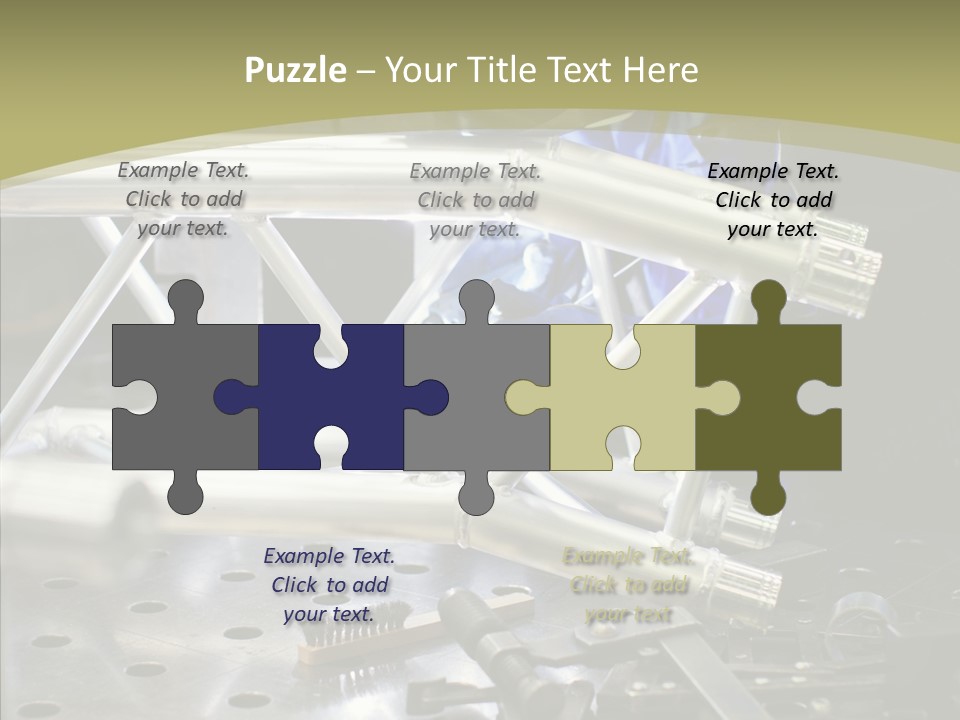 Laborer Helmet Steel PowerPoint Template