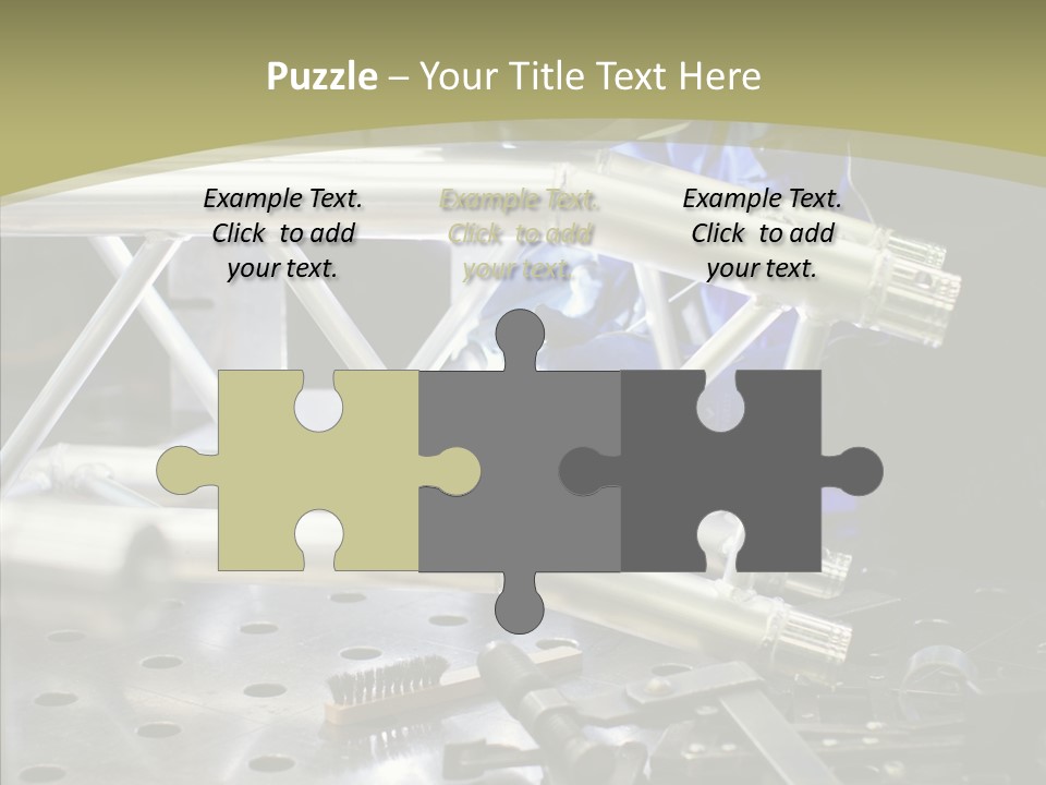 Laborer Helmet Steel PowerPoint Template