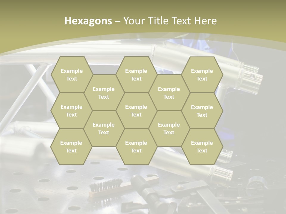 Laborer Helmet Steel PowerPoint Template