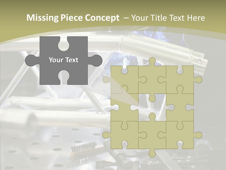 Laborer Helmet Steel PowerPoint Template