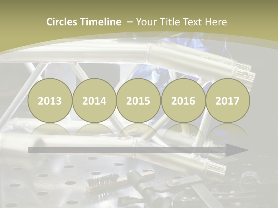 Laborer Helmet Steel PowerPoint Template