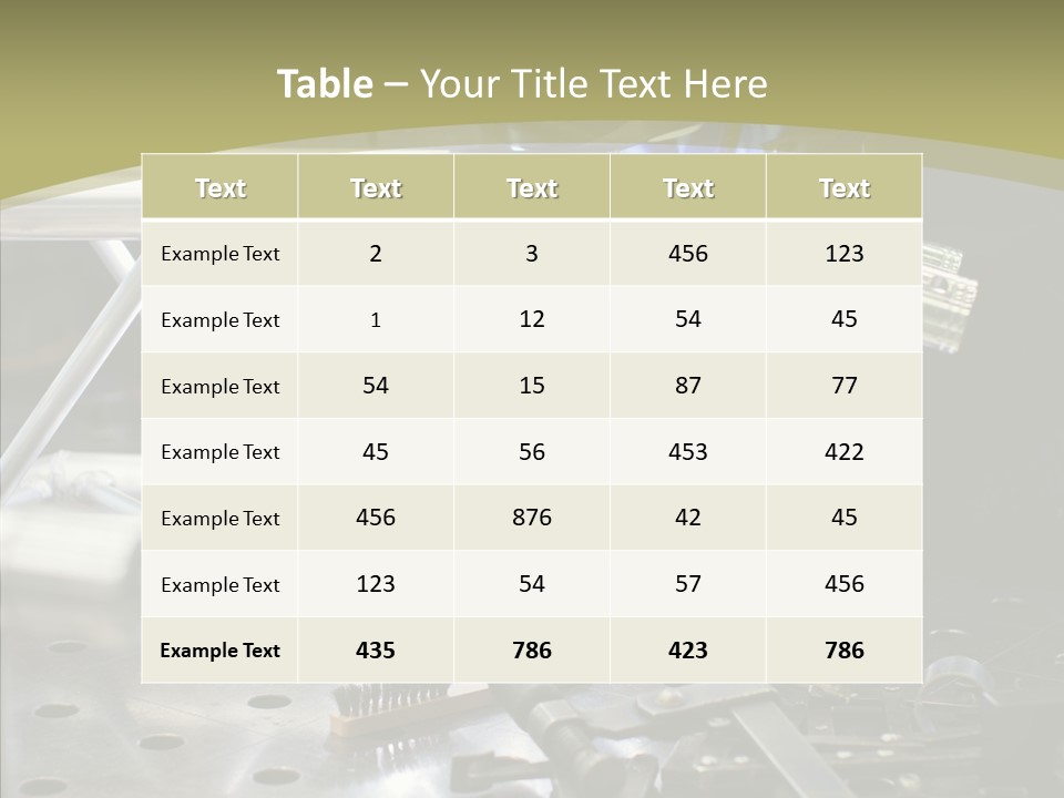 Laborer Helmet Steel PowerPoint Template