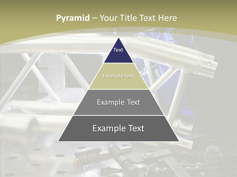 Laborer Helmet Steel PowerPoint Template