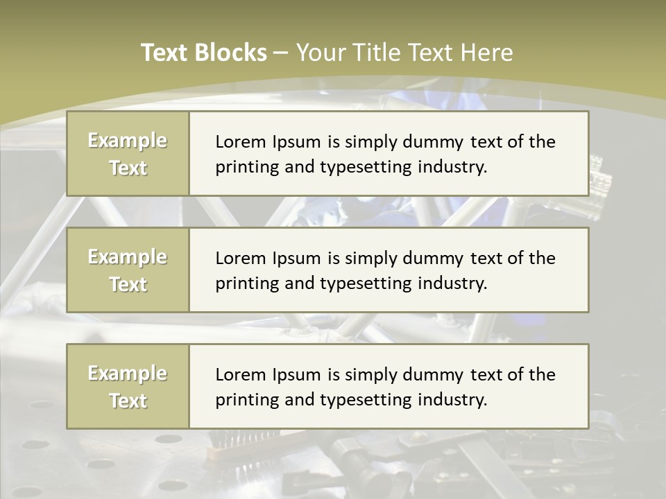 Laborer Helmet Steel PowerPoint Template