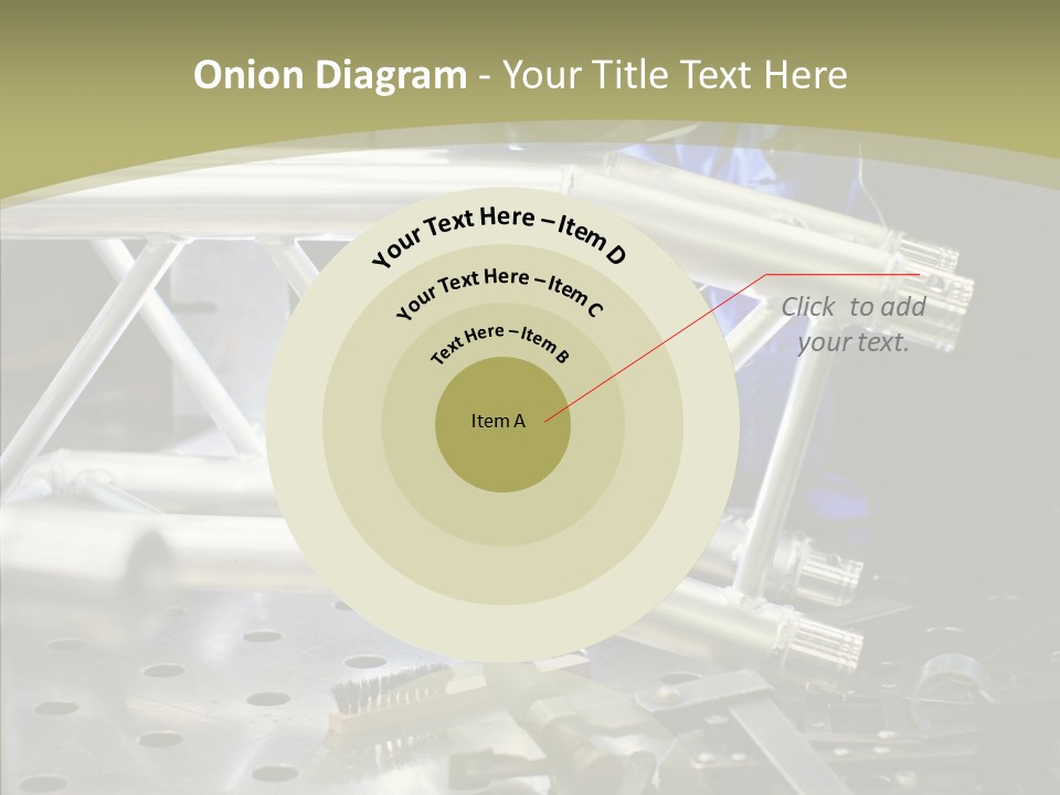 Laborer Helmet Steel PowerPoint Template