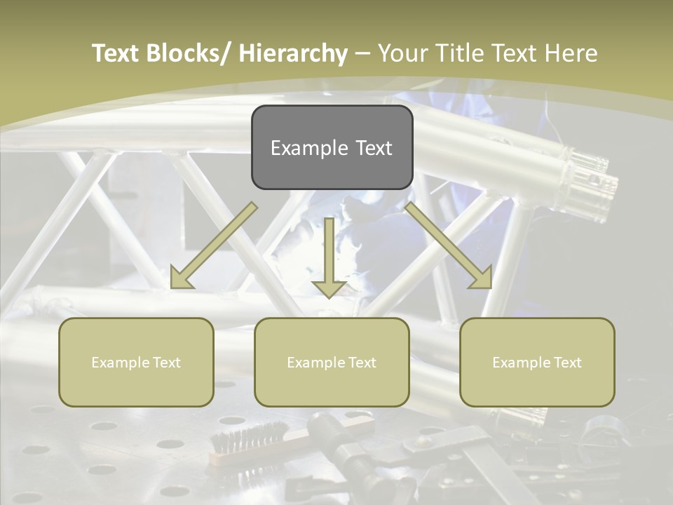 Laborer Helmet Steel PowerPoint Template