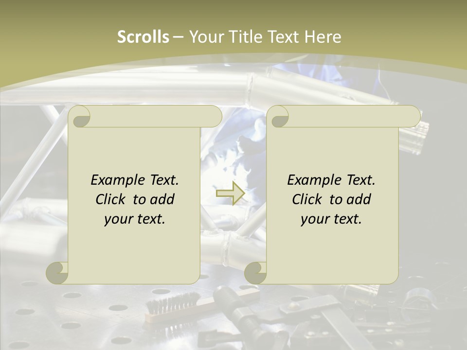 Laborer Helmet Steel PowerPoint Template