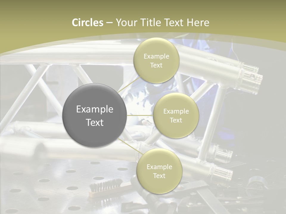 Laborer Helmet Steel PowerPoint Template