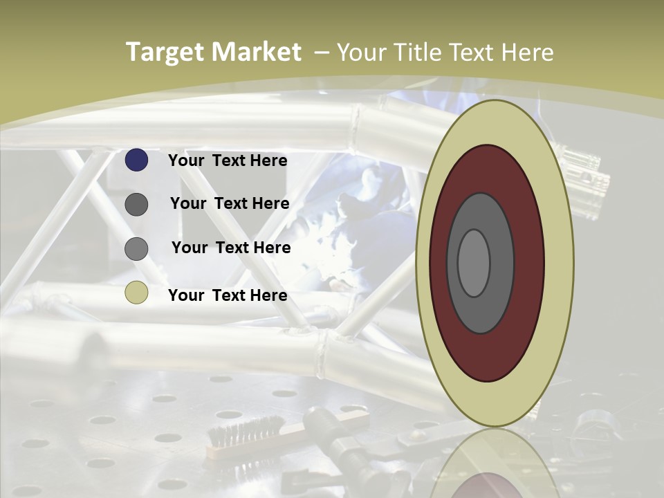 Laborer Helmet Steel PowerPoint Template